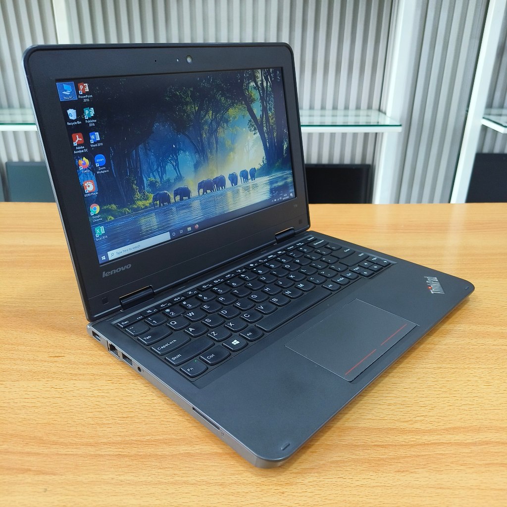 Laptop Lenovo ThinkPad 11e AMD A4-6210 RAM 8GB 4GB SSD 256GB 128GB Siap Pakai