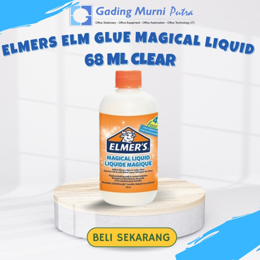 ELMERS ELM GLUE MAGICAL LIQUID 68 ML CLEAR SLIME ACTIVATOR