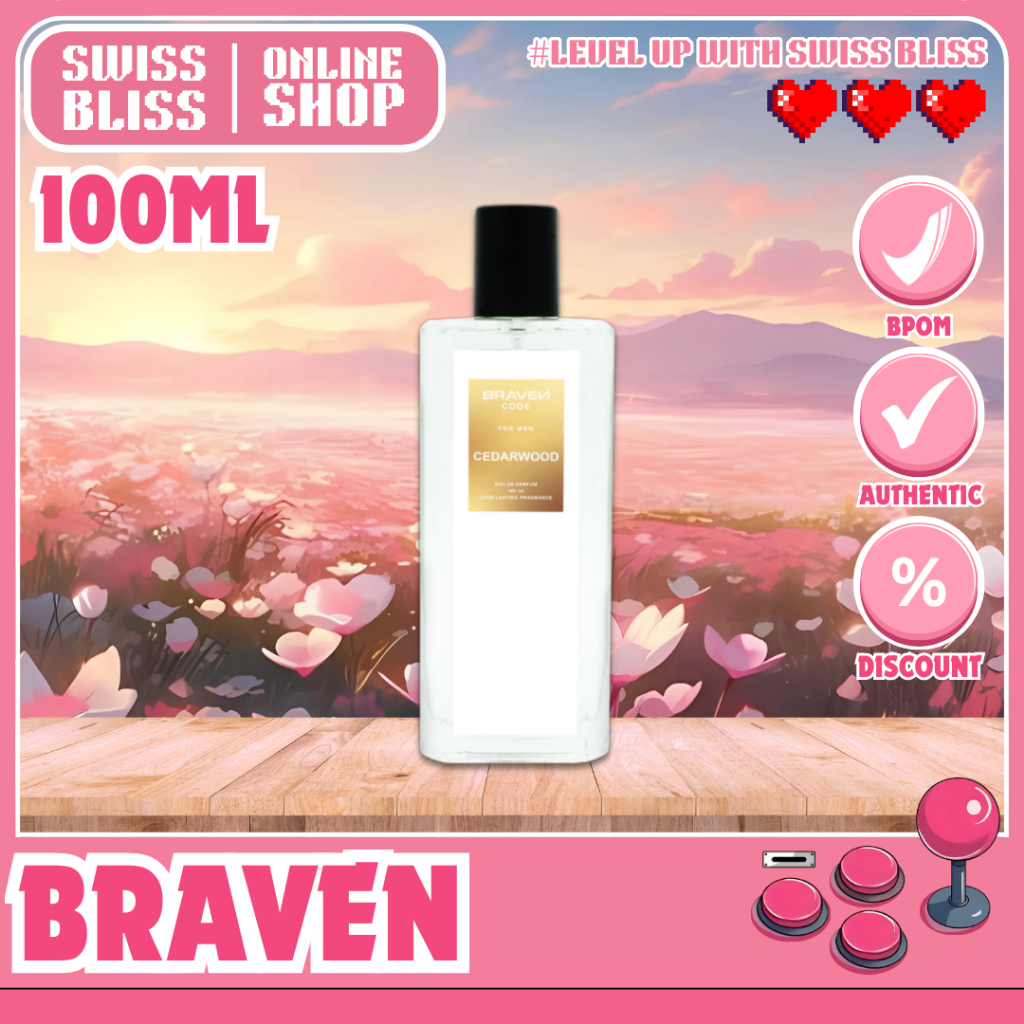 Braven Code Eau De Parfum Cedarwood 100ml - Parfum Pria