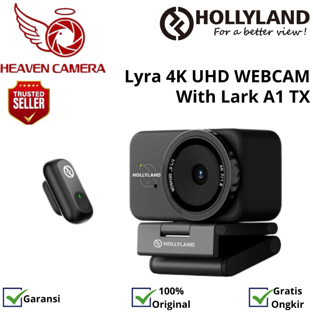 Hollyland Lyra 4K UHD Webcam 4 K UHD Webcam Streaming