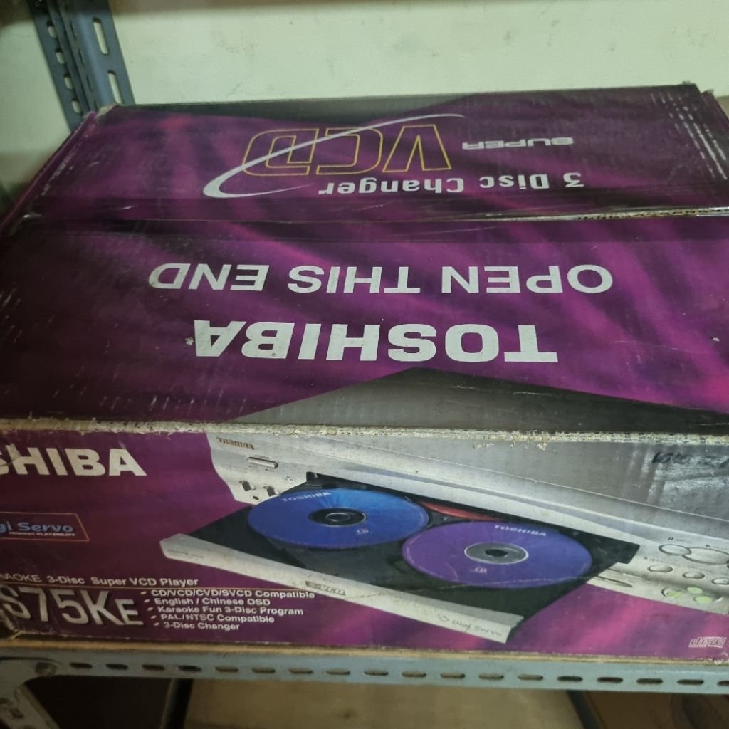 VINTAGE KARAOKE AUDIO COLLECTION VCD VIDEO CD COMPACT DISC PLAYER JADUL ANTIK KLASIK CLASSIC NOSTALG