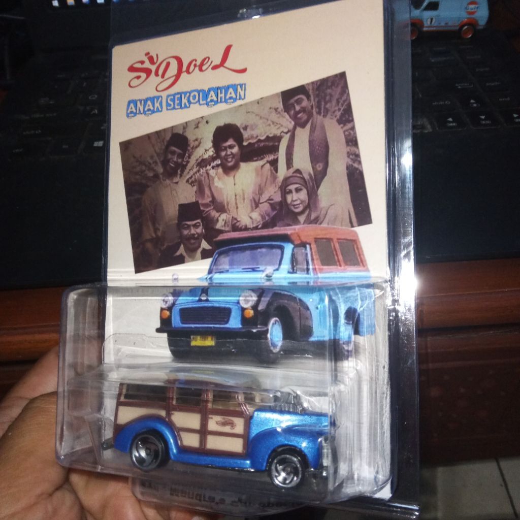 Custom Card Si Doel Anak Sekolahan Betawi Oplet Mandra Benyamin Sueb Basuki Car Woody Classic Vintag