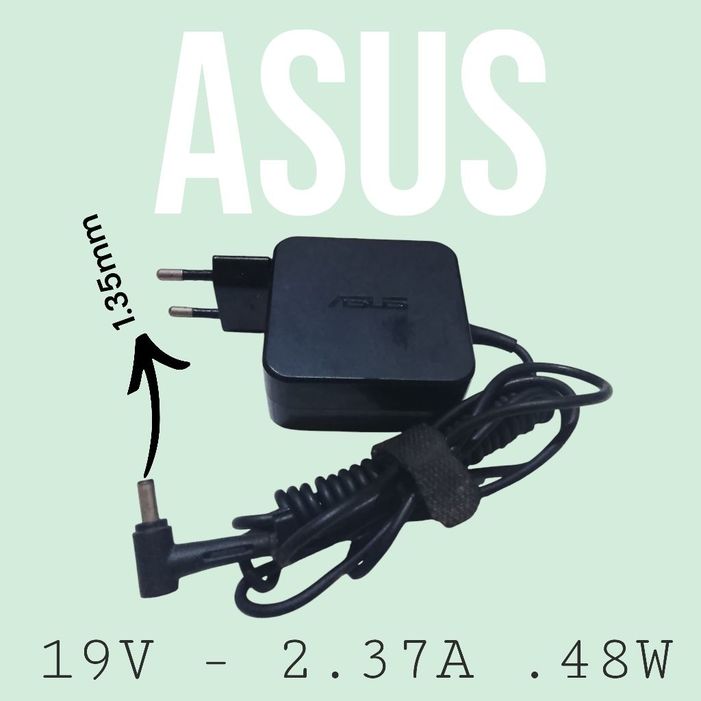 Charger Laptop Asus 19V Asus X453M X441M X441U X441B X200M X441N X441S SECOND