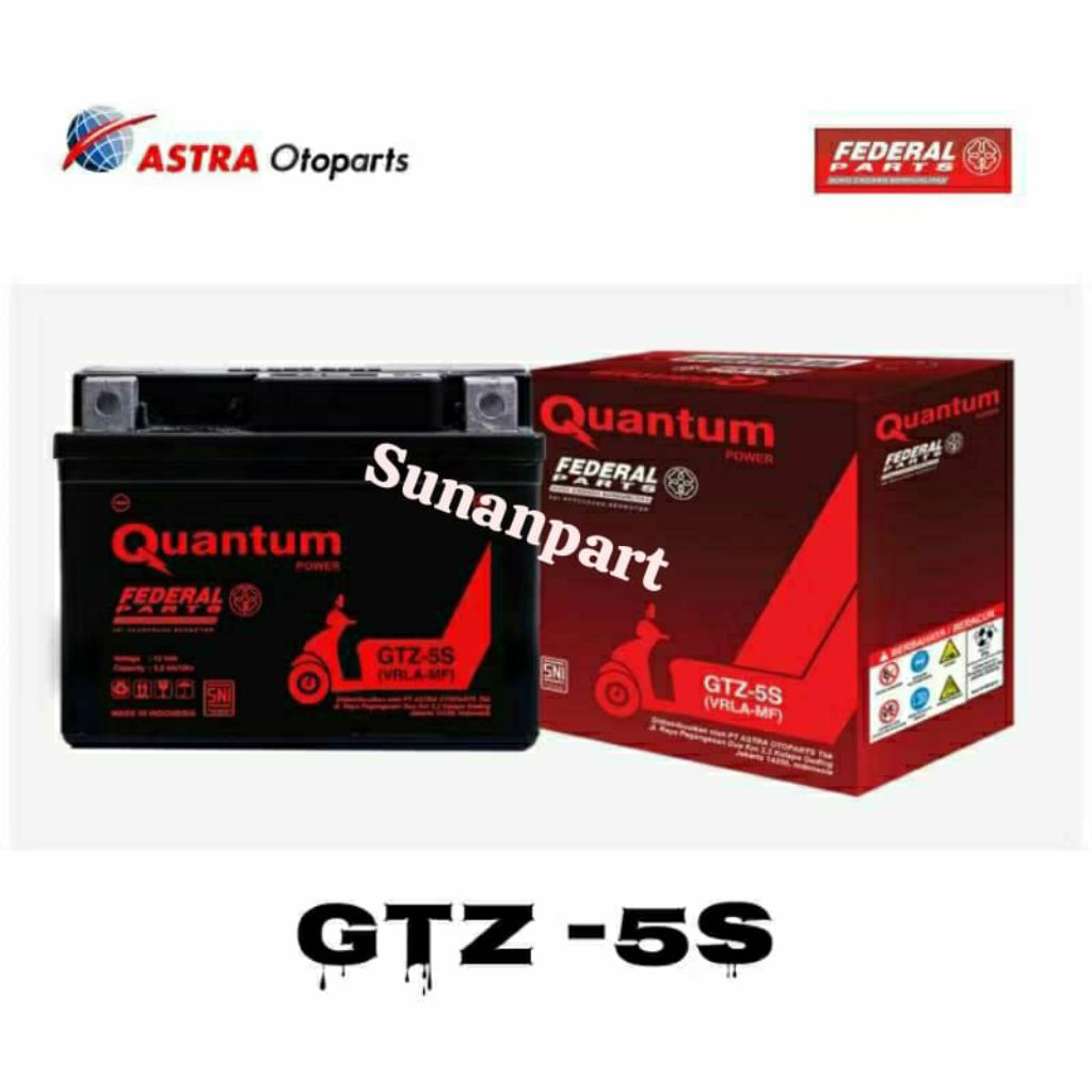 Aki Motor Federal Quantum MF KIT FP-GTZ-5S-A Original . Aki full Kering