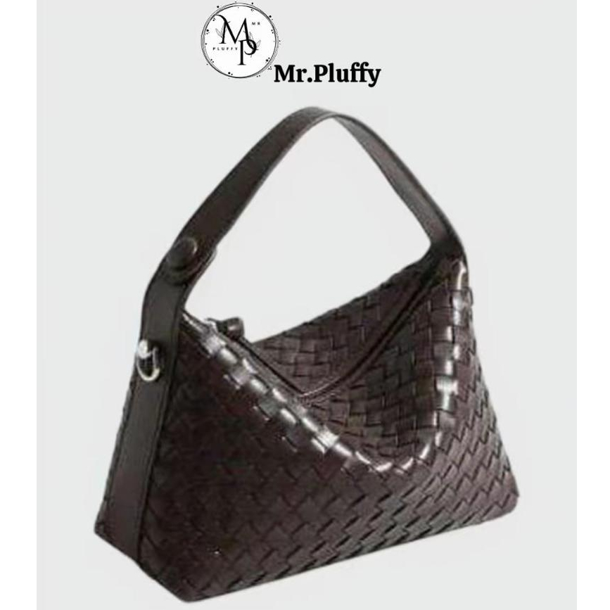 Mr.Pluffy - Sling Bag ALEXIS Premium | Tas Selempang Casual Adjustable | Hand Bag Wanita Pu Leather