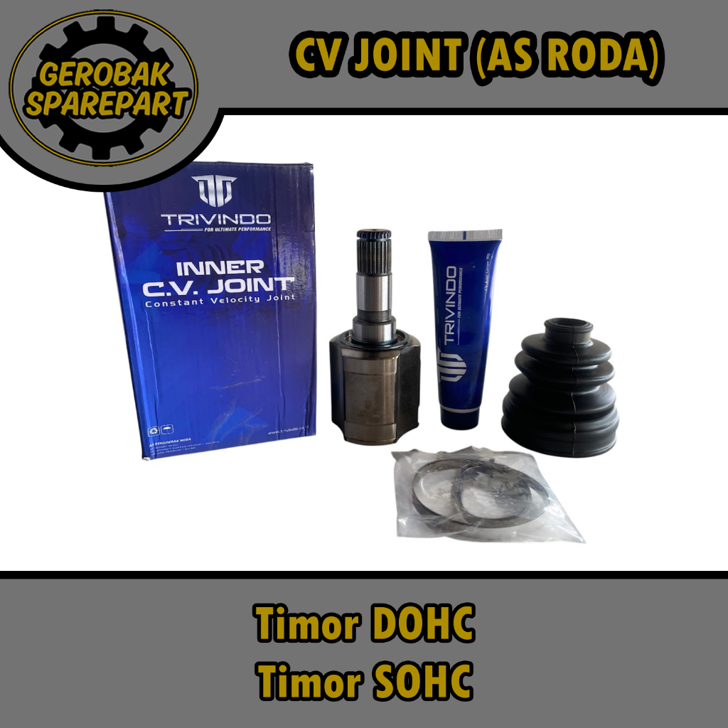CV Joint Inner / As Roda Dalam - Timor DOHC SOHC Trivindo