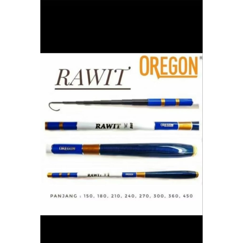 Joran Tegek Oregon Rawit Bahan Carbon Ringan dan Kuat