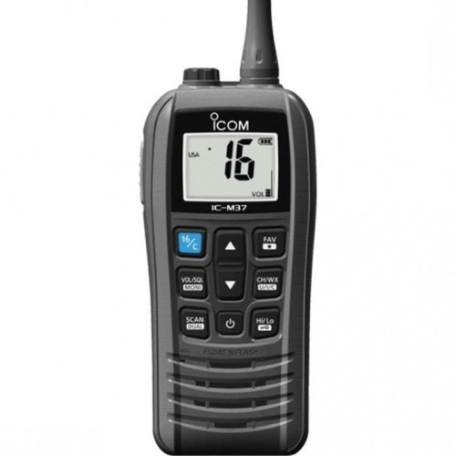 HT Icom M37 VHF Marine | HT Marine Icom M37 VHF | Garansi 1 Tahun