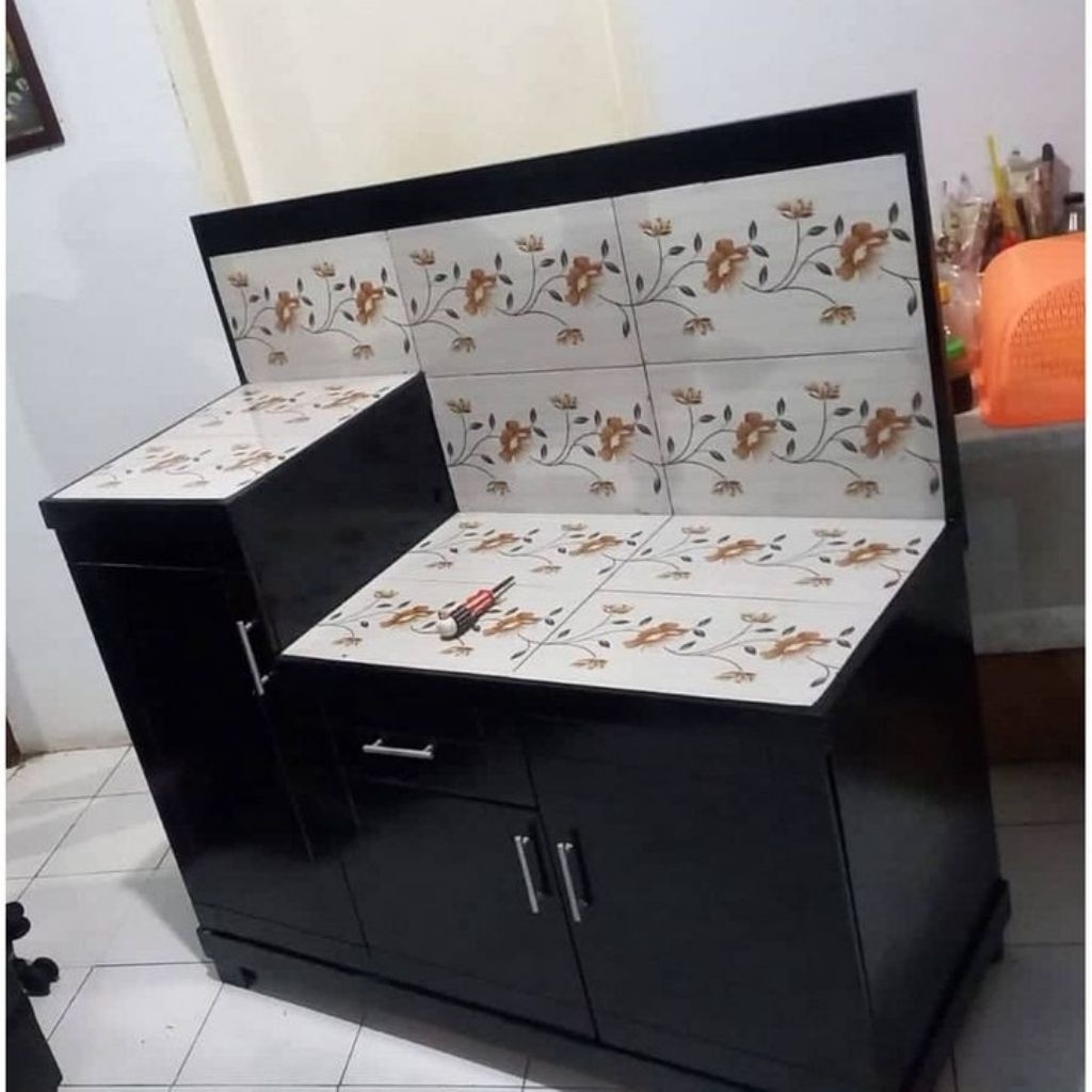 Lemari Sayur Rak Dapur Meja Kompor
