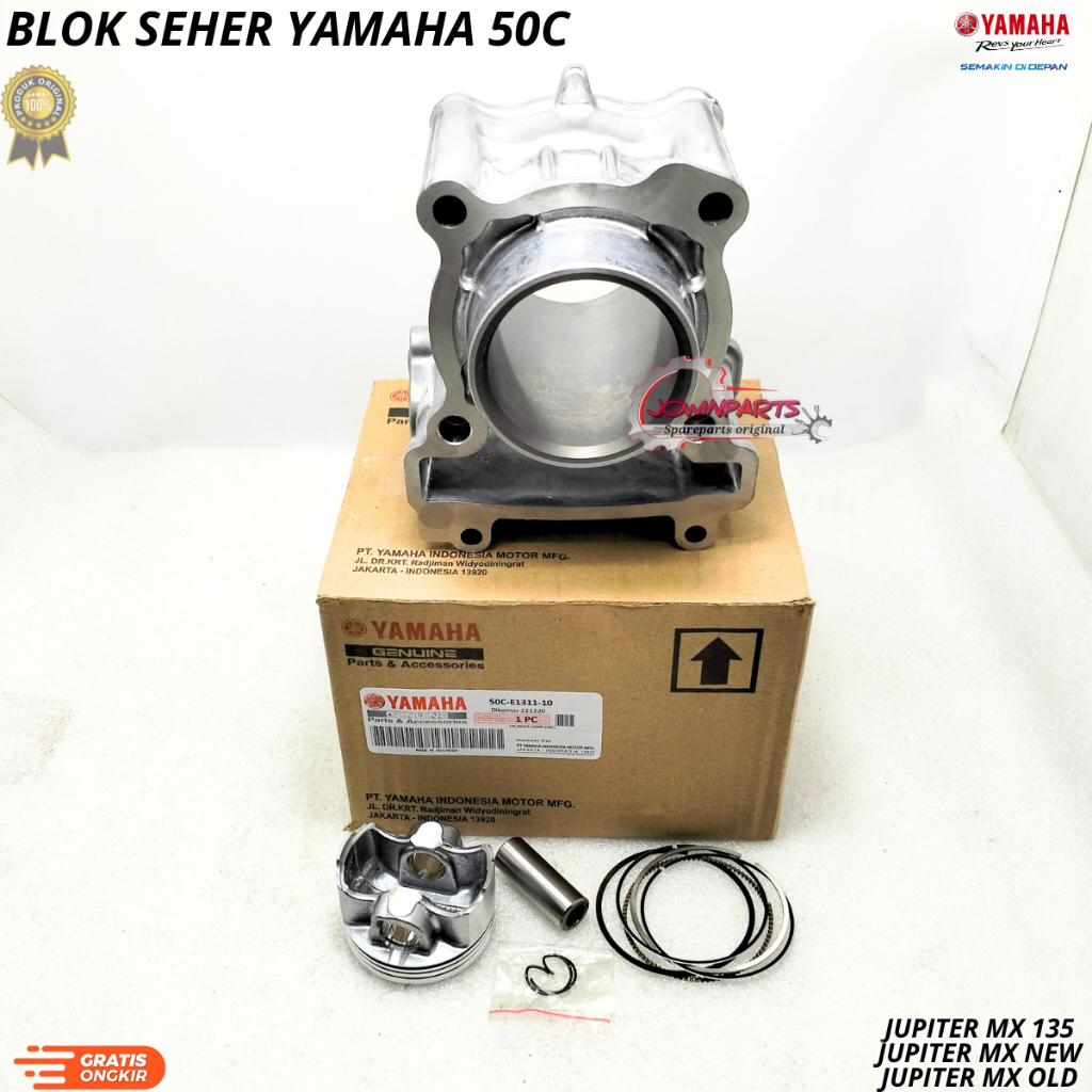 Blok seher JUPITER MX 135,JUPITER MX NEW,JUPITER MX OLD,50C,YGP berkualitas original asli ori