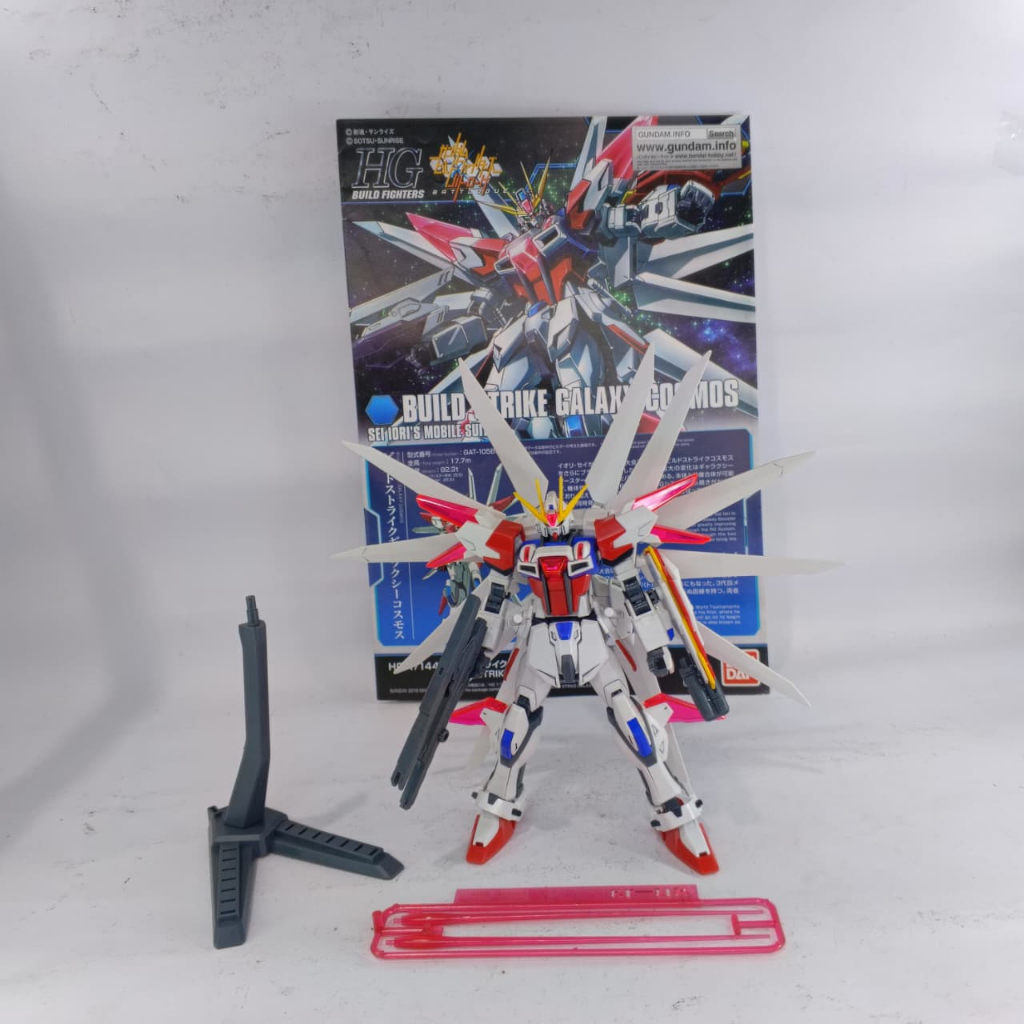 Bandai HGBF Build Strike Galaxy Cosmos / Model Kit Gundam HG 1/144 2nd Sudah Rakit HS171