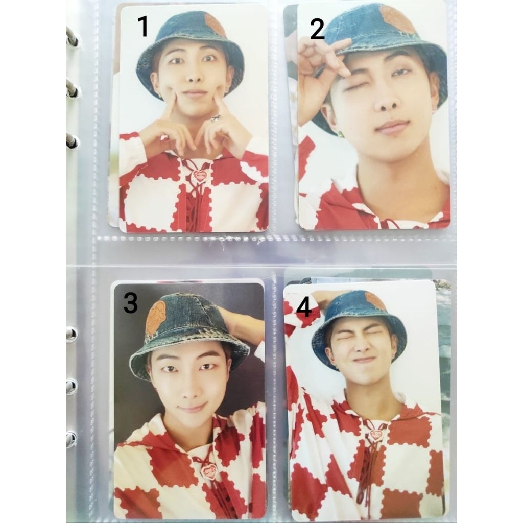 Photocard official Dicon 101 BTS RM