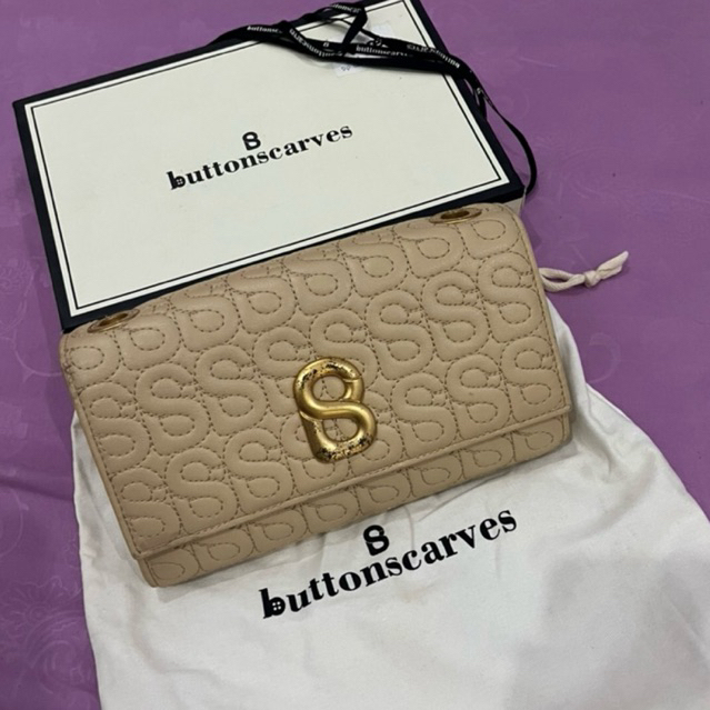 Prelove Tas Luna wallet buttonscarves