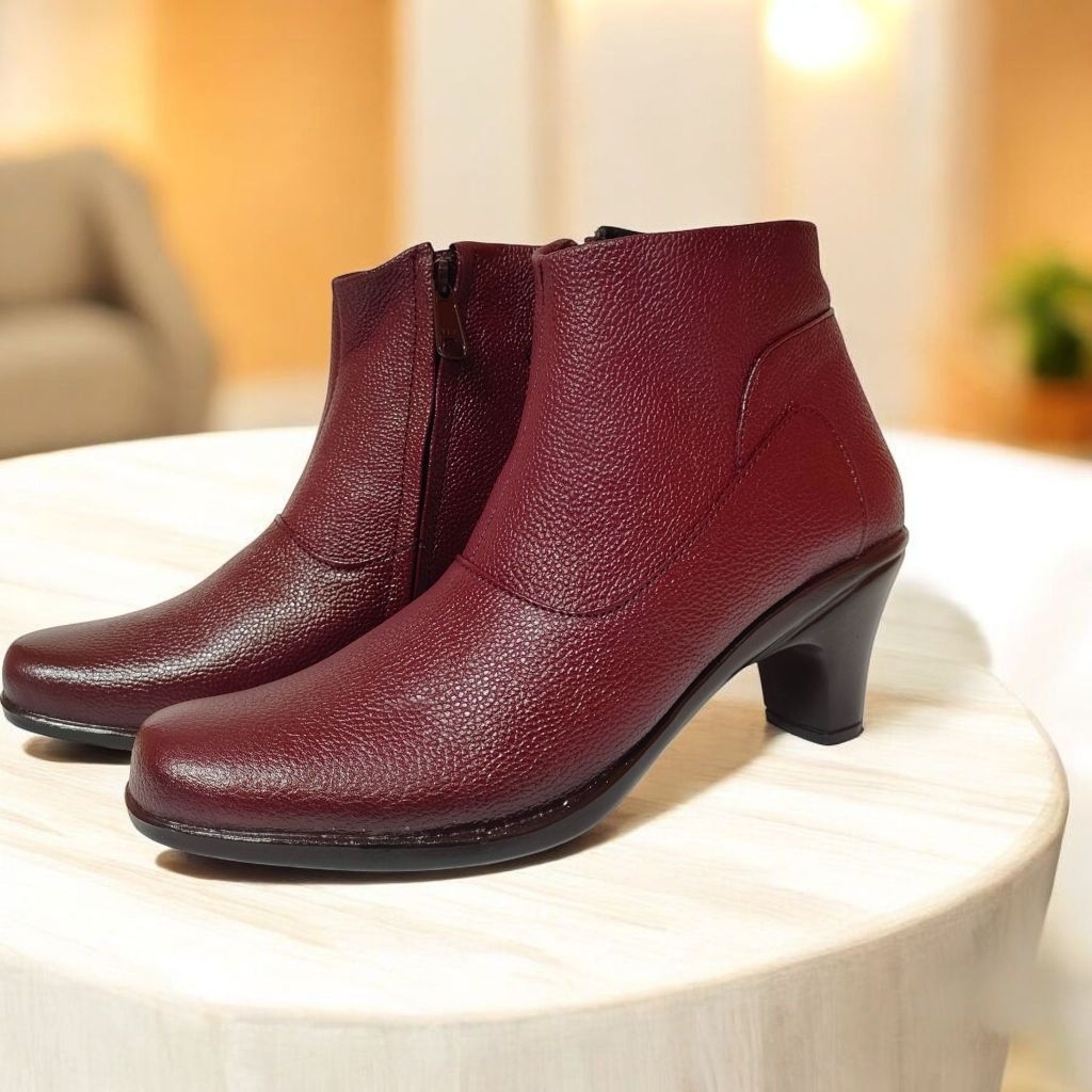 sepatu boots wanita hak5cm