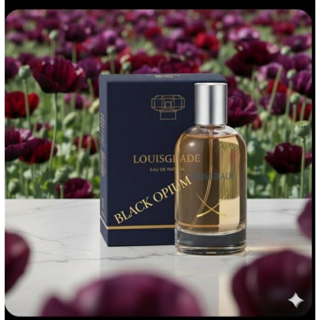 PARFUM LOUIS GRADE ORIGINAL 100% BLACK OPIUM