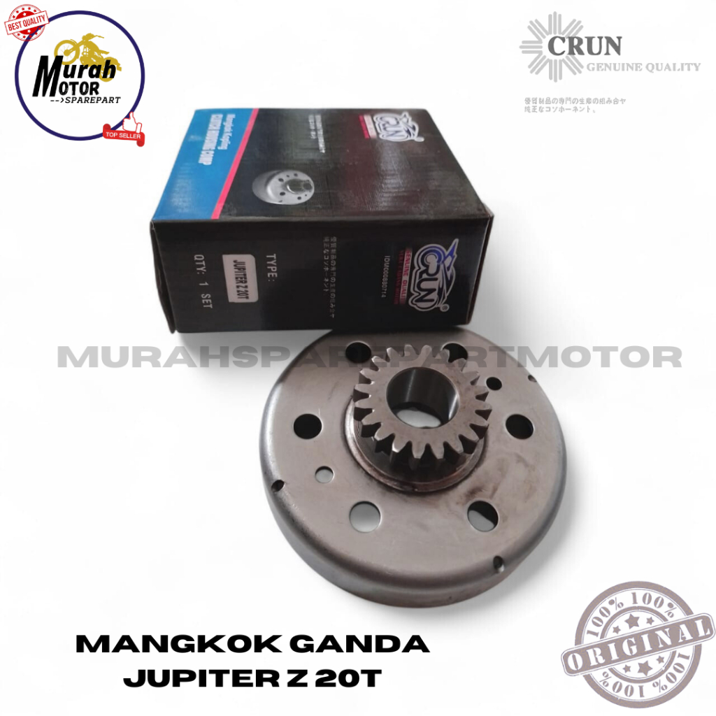 Mangkok Kampas Ganda Jupiter Z 20T Jupiter Z Injeksi Original Crun