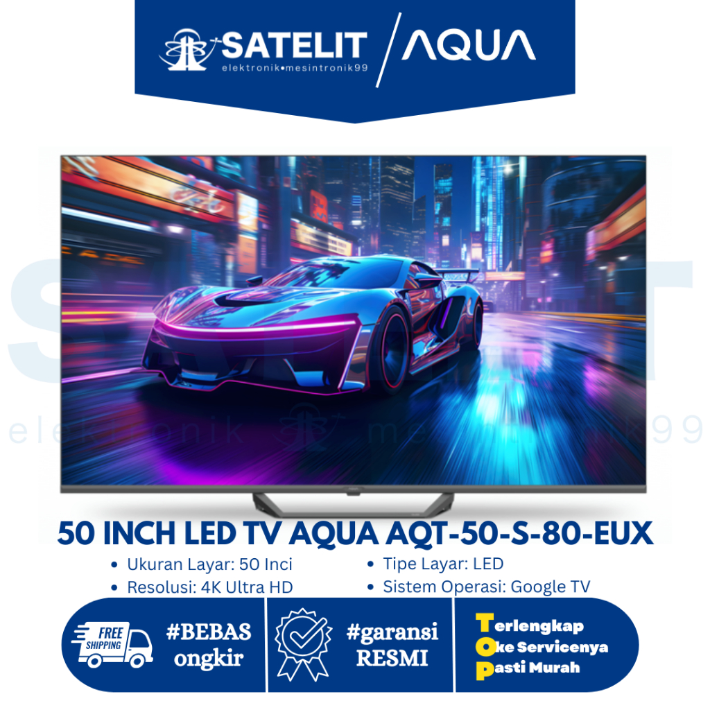 50 INCH LED TV AQUA AQT-50-S-80-EUX