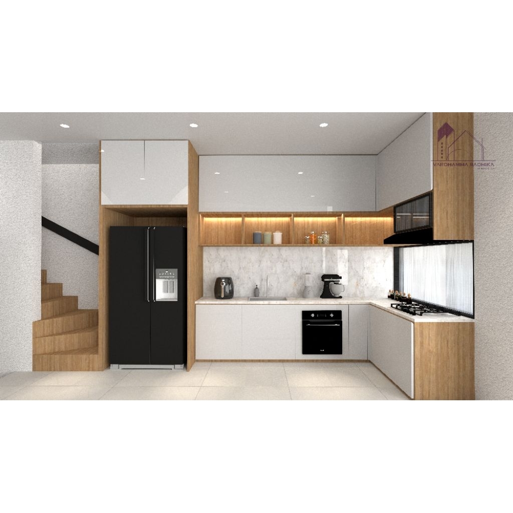 Jasa Desain Interior Kitchen Set, Rumah, Cafe
