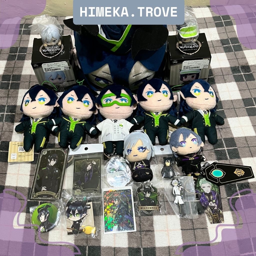 Disney Twisted Wonderland – Diasomnia (Malleus Draconia, Lilia Vanrouge, Silver, dan Sebek Zigvolt)