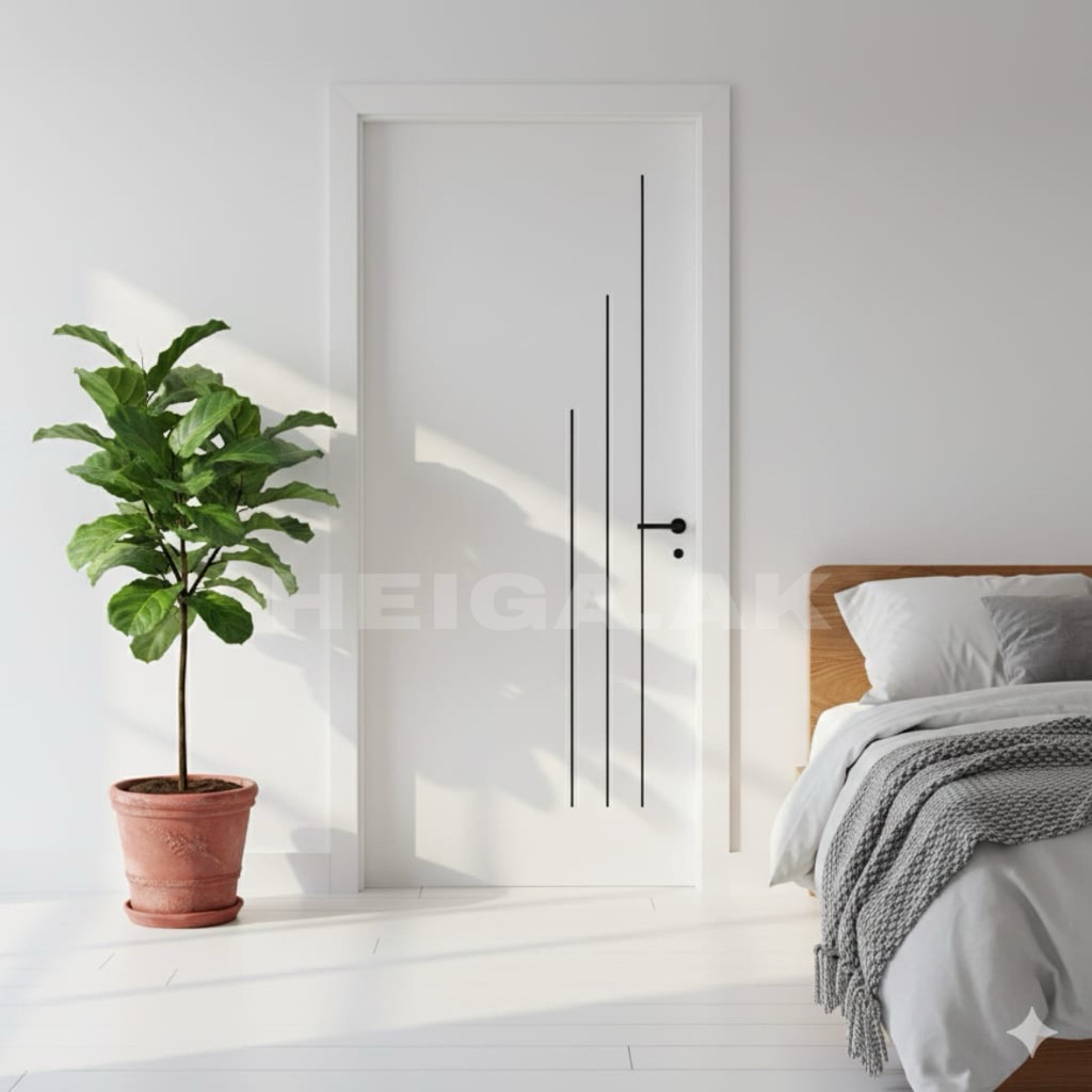 Pintu Kusen Paket Lengkap Minimalis | Pintu Kamar Kusen Lengkap Minimalis