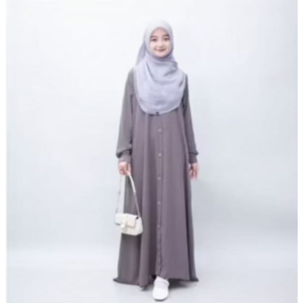 Gamis Wanita Safana Dress Baju Lebaran Kajian Wanita Terbaru