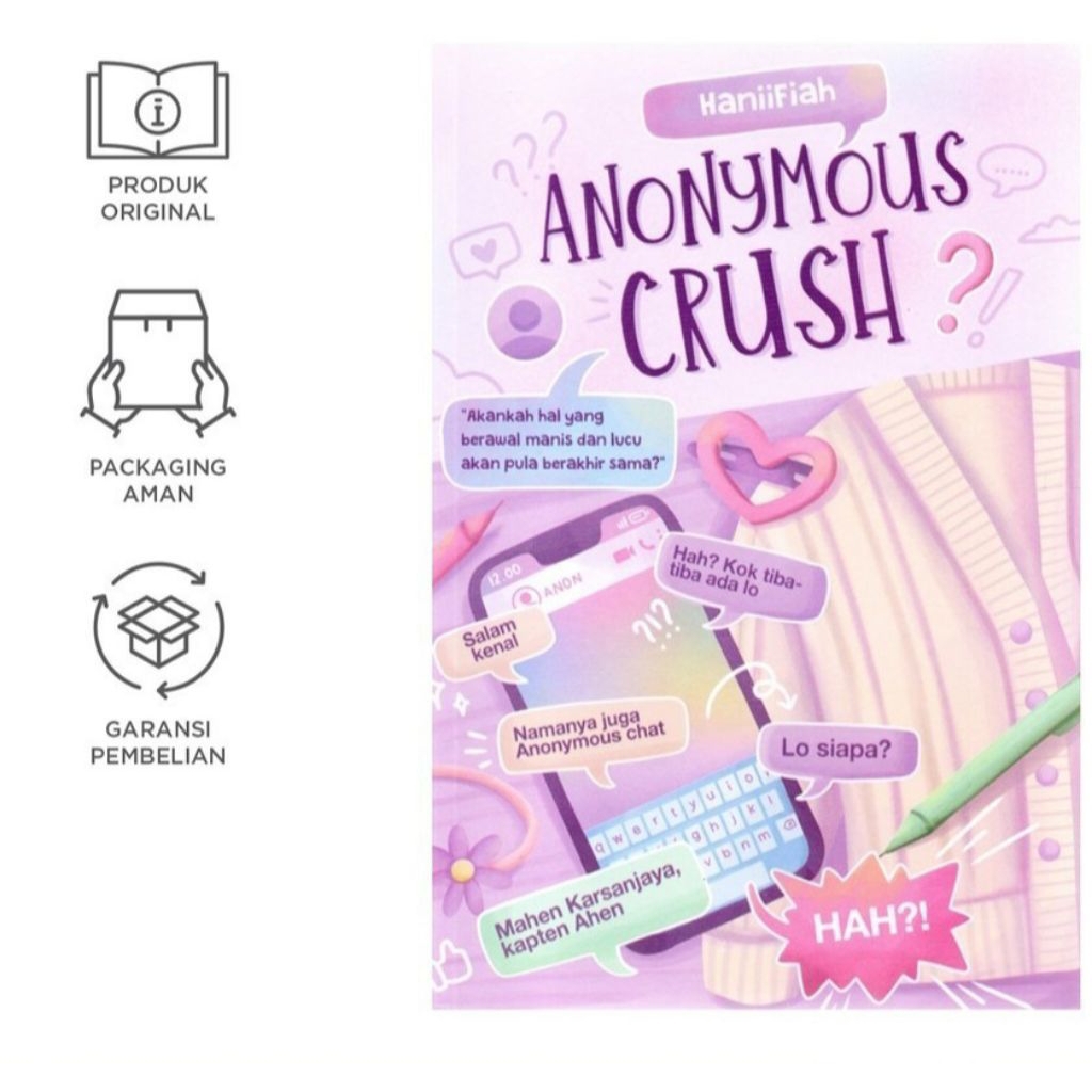 novel anonymous crush