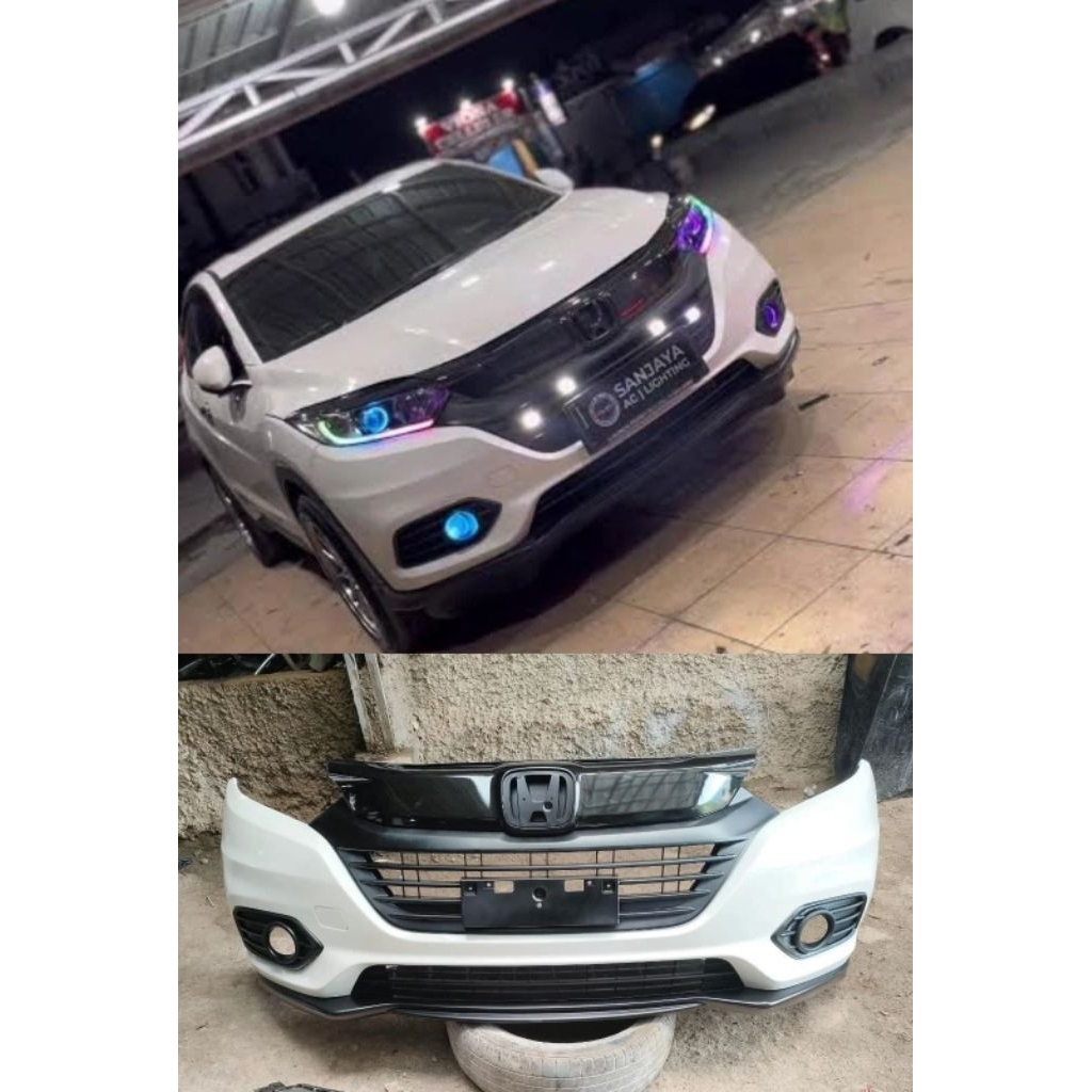 bemper depan hrv 2019 assy original