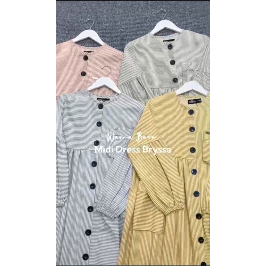 Midi dress BRISSA ori CU2K