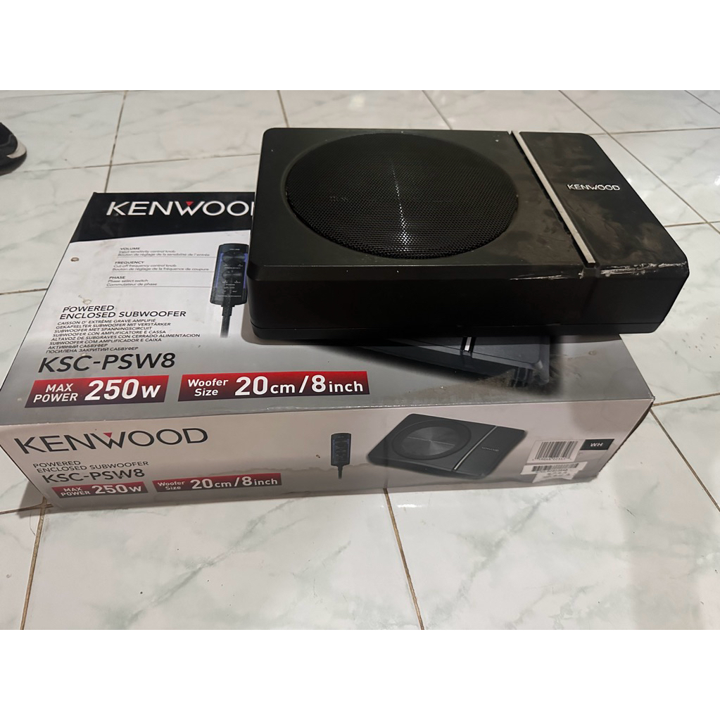 SUBWOOFER KENWOOD KSC-PSW8