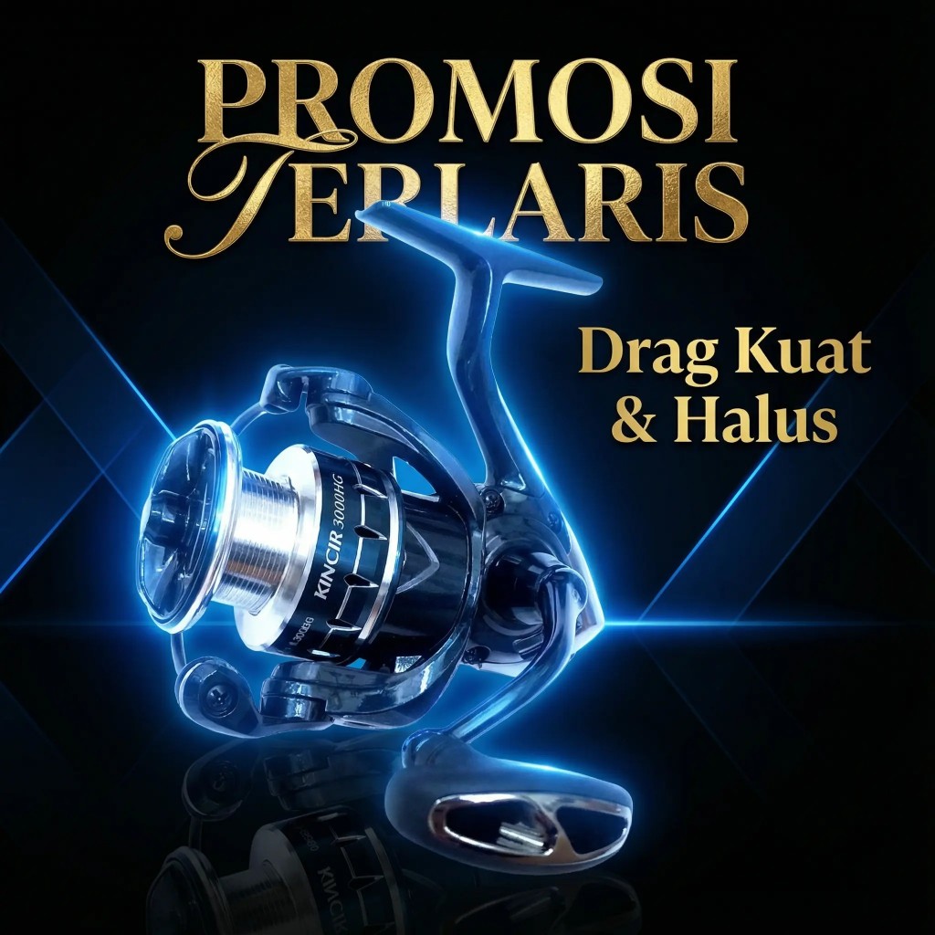 Reel Spinning Relix Kincir Power Handle | Reel Relix nusantara