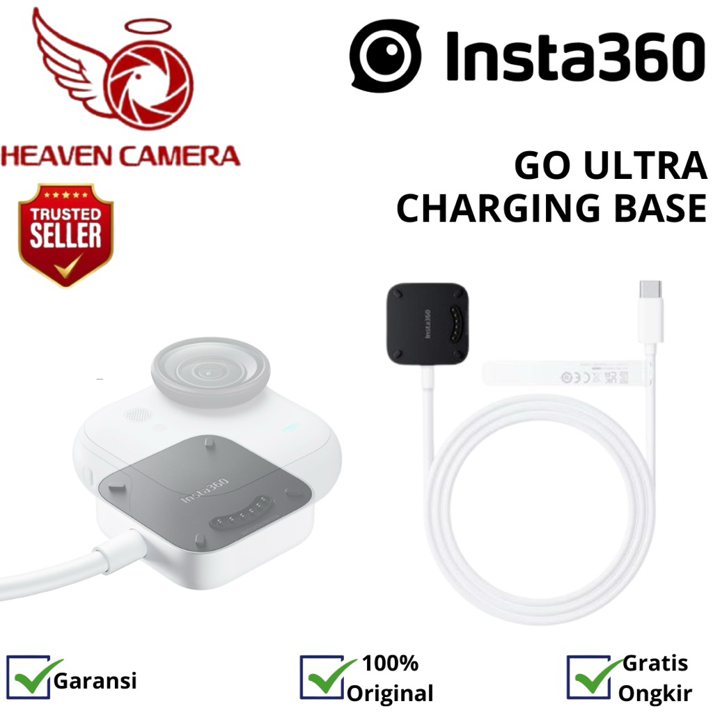 Insta360 Go Ultra Charging Base Charger for Insta360 Go Ultra