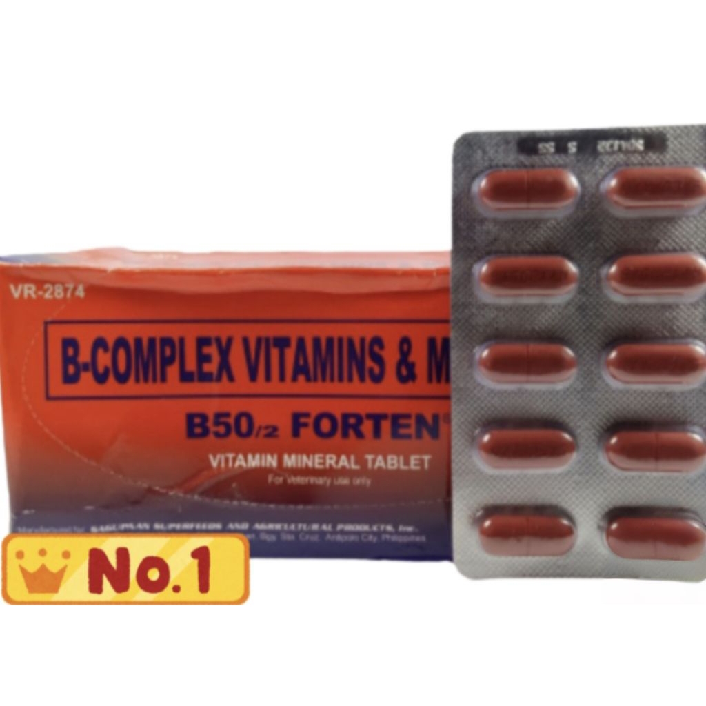 B50 forten b complex vitamin mineral ayam
