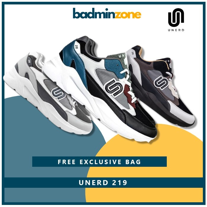 Sepatu Unerd 219 Sepatu Sneakers Casual Sport Sepatu Sneakers Olahraga Pria Unerd Original
