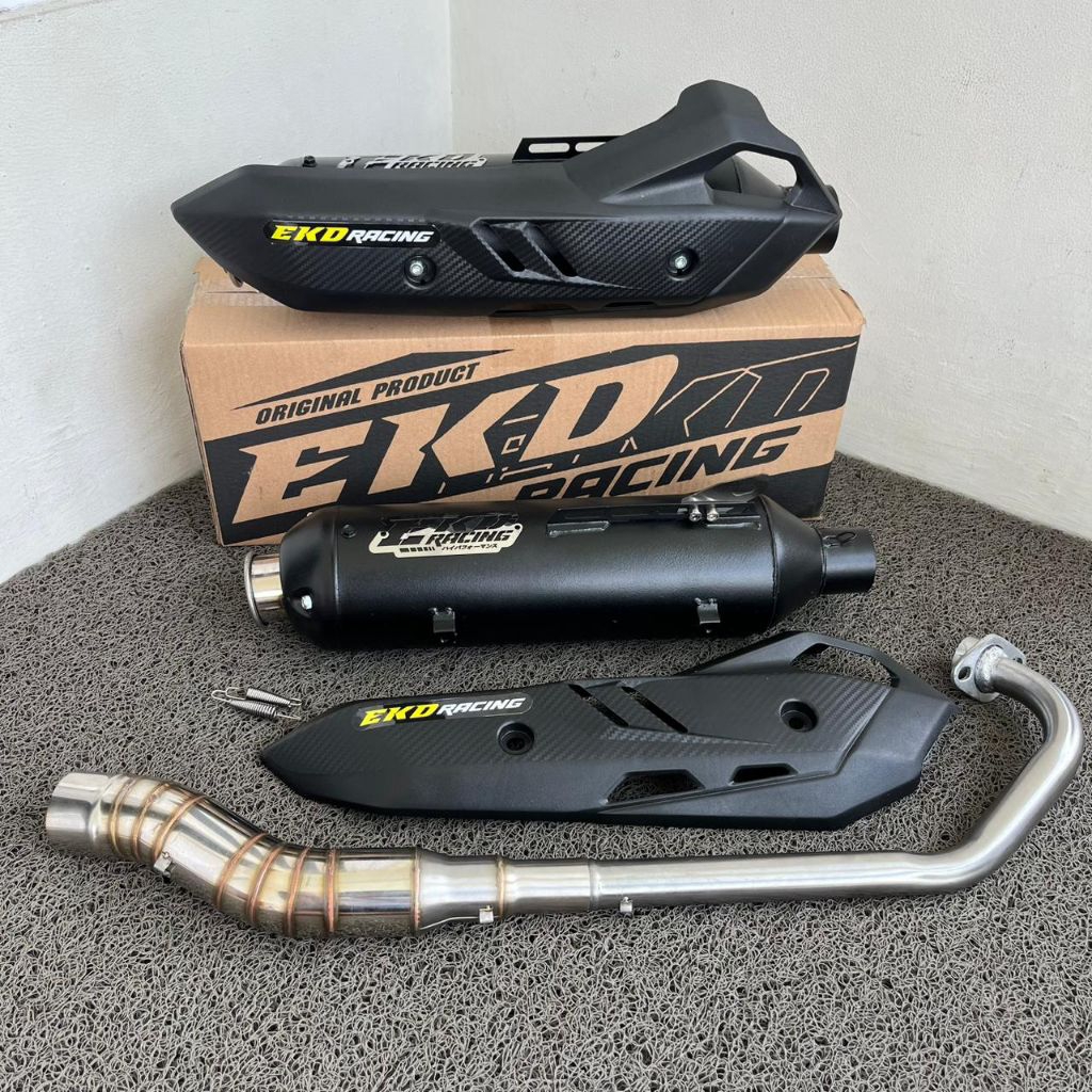 ORI Knalpot std Racing dari EKD bass adem Untuk Satria Fu Injeksi Sonic Vixion MX R15 Old CBR