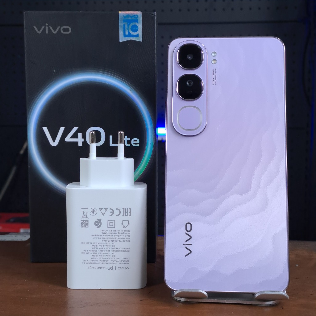 VIVO V40 LITE 4G 8/256GB SECOND FULLSET BERGARANSI