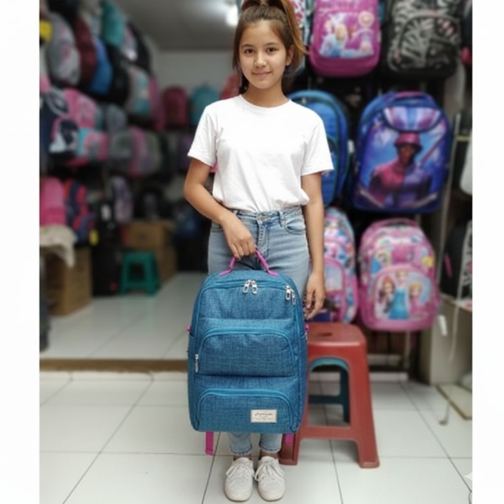 Tas Ransel Backpack Pineapple 31581