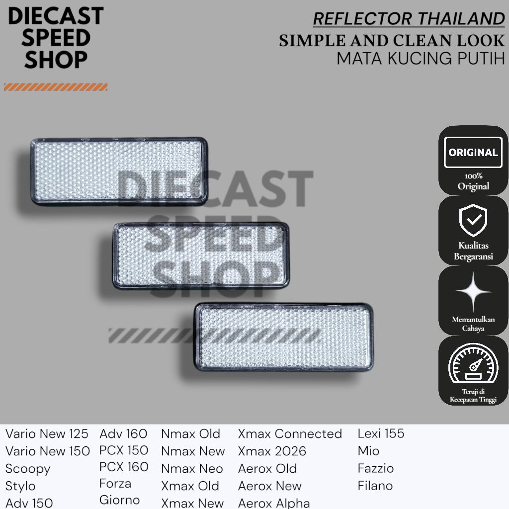 Mata kucing kotak Thailand model putih mata kucing xmax mata kucing forza mata kucing nmax mata kuci