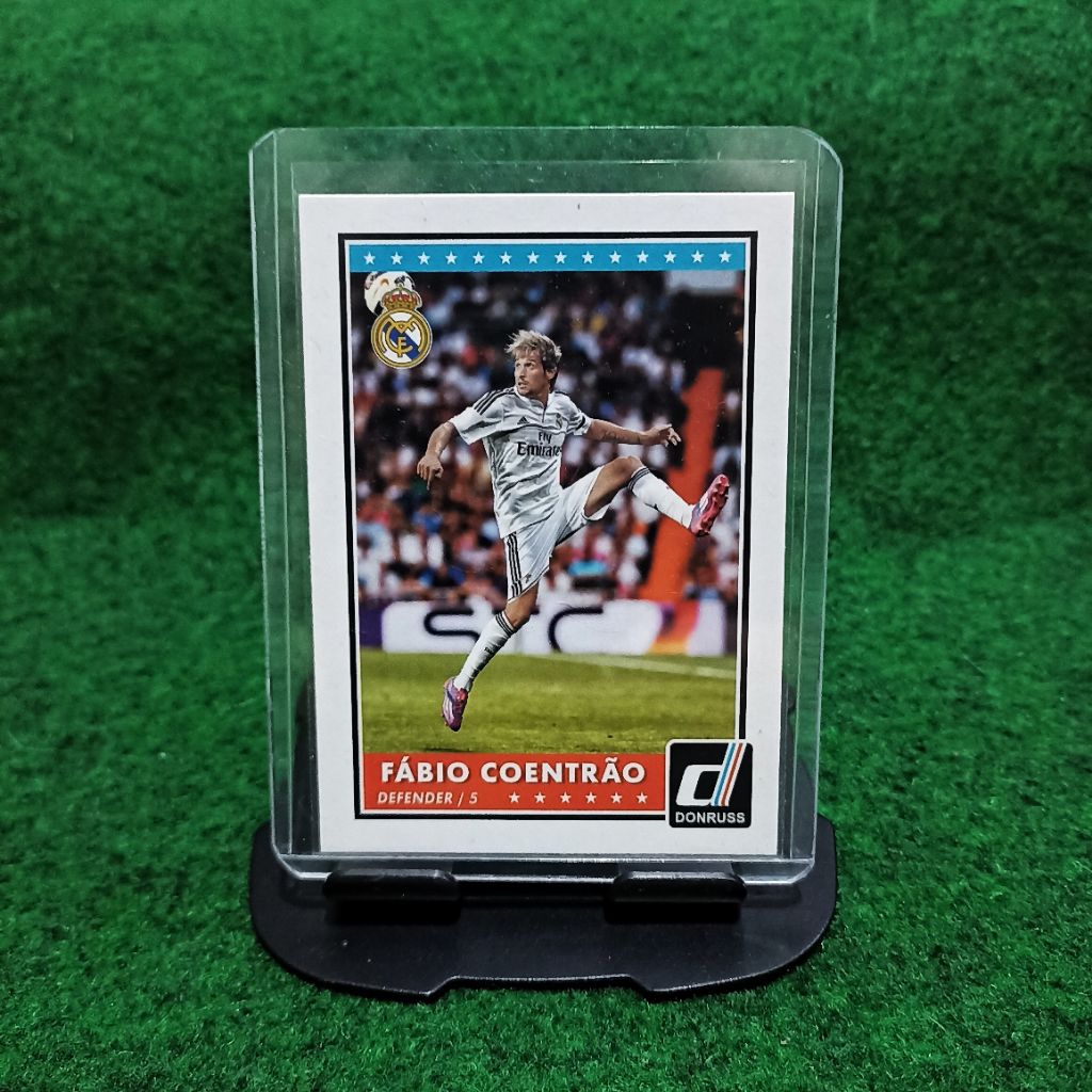KARTU BOLA FABIO COENTRAO REAL MADRID PANINI REAL MADRID 2015