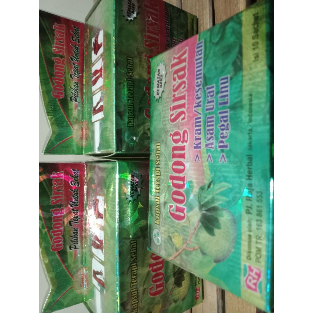 godong daun buah sirsak ori