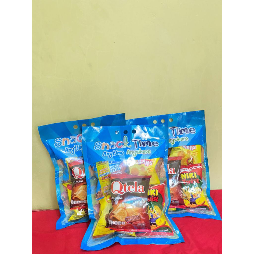 20 Paket snack time indofood