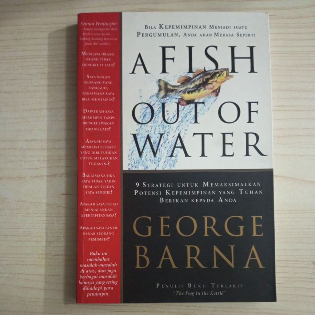 BUKU A FISH OUT OF WATER OLEH GEORGE BARNA