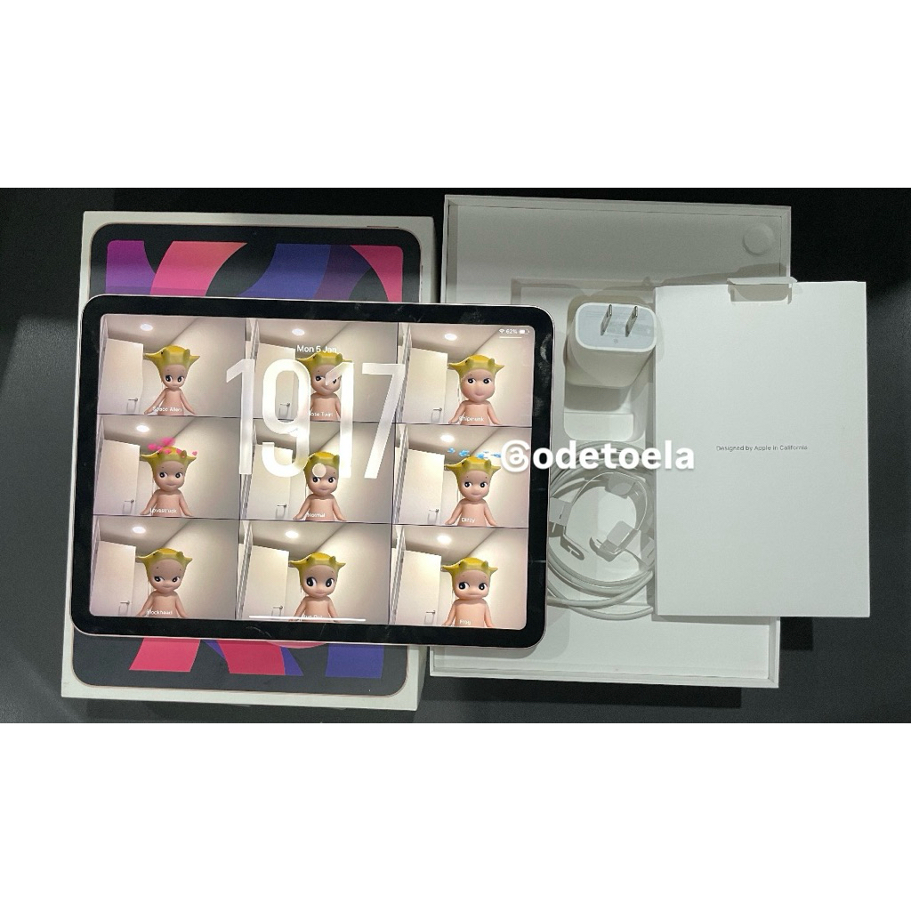 IPAD AIR 4TH 2021 256GB ROSE GOLD INTER WIFI ONLY APPLE ORGINAL