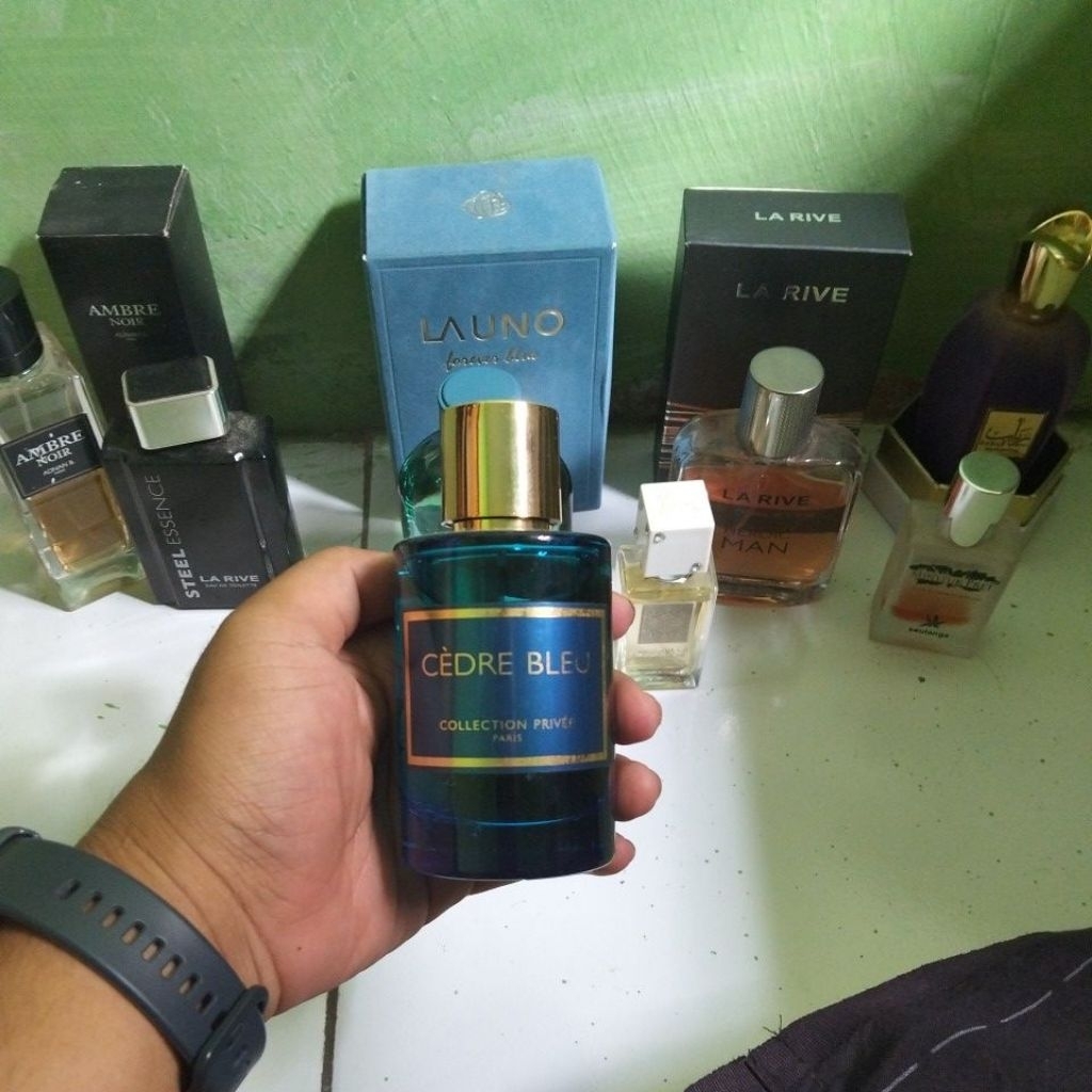 preloved parfum geparlys cedre bleu