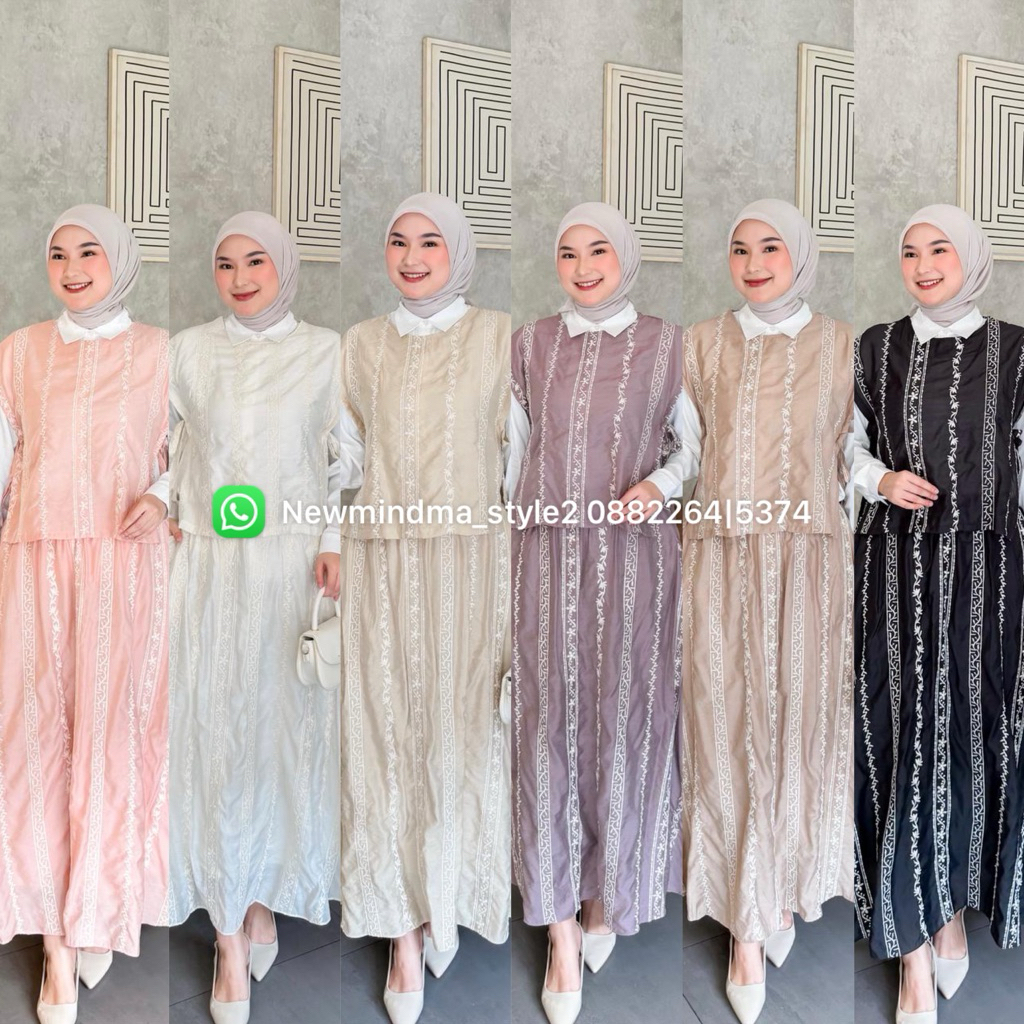 READY SIAP KIRIM TERLARIS GAMIS CUP-in RAY ORIGINAL TERBARU DRESS MERK CUP-in DESIGN TERBARU GAMIS L