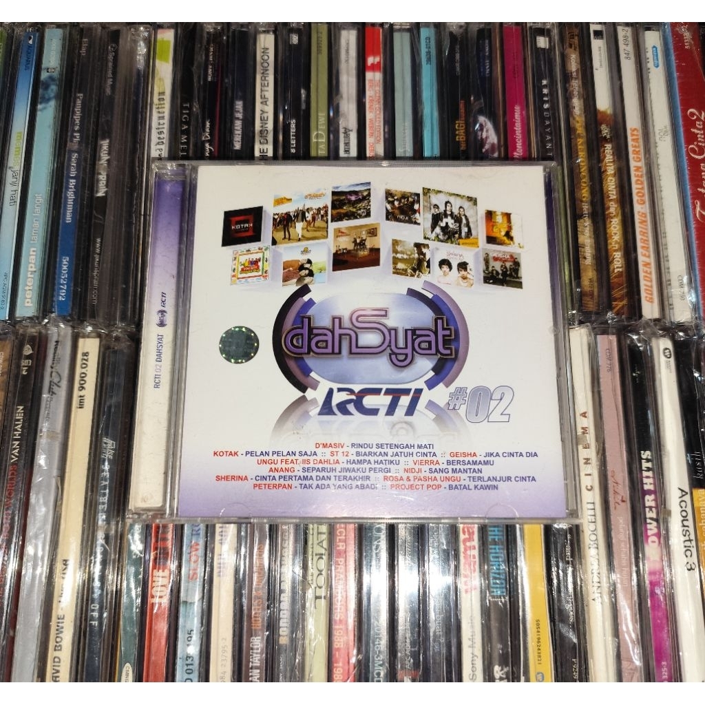 CD Kompilasi RCTI Dahsyat - D'Masiv, Kotak, ST 12, Geisha, Ungu, Vierra, Nidji, Sherina, Peterpan, P