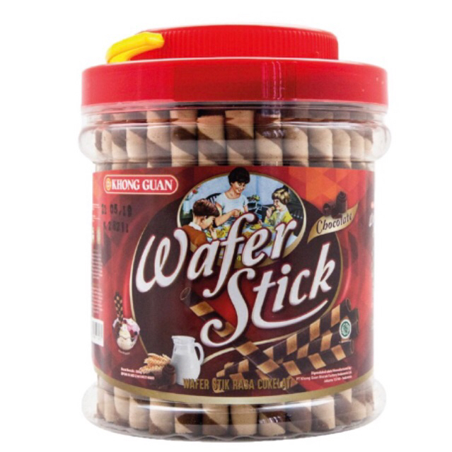 Khong guan wafer stik toples 500gr