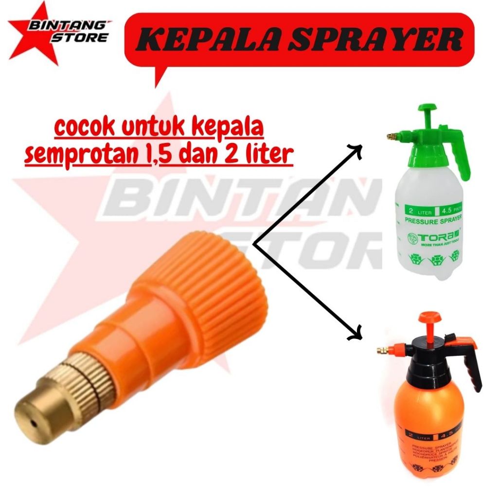 Spare Part Sprayer Botol 2 Liter Semprotan Burung Semprotan Kebun Tanaman BINTANGSTORE