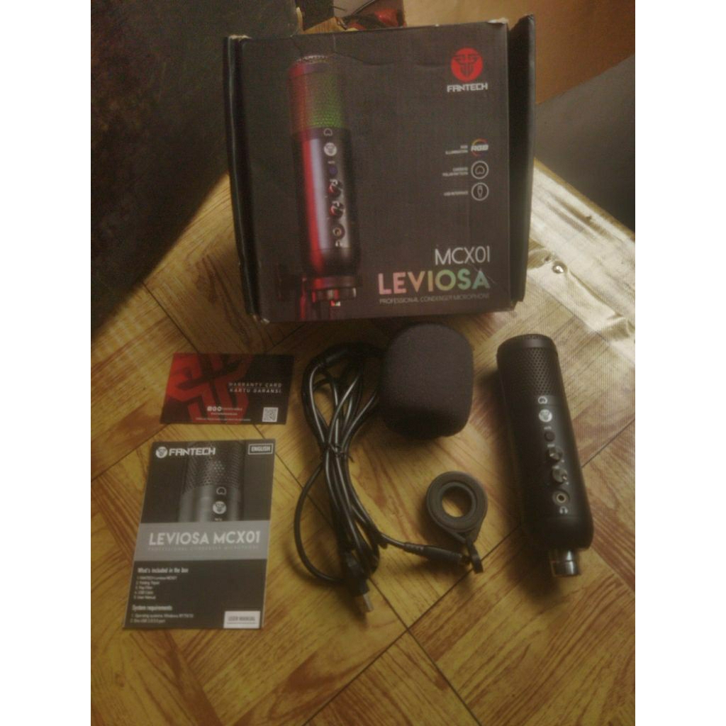 mic fantech leviosa mcx01 bekas
