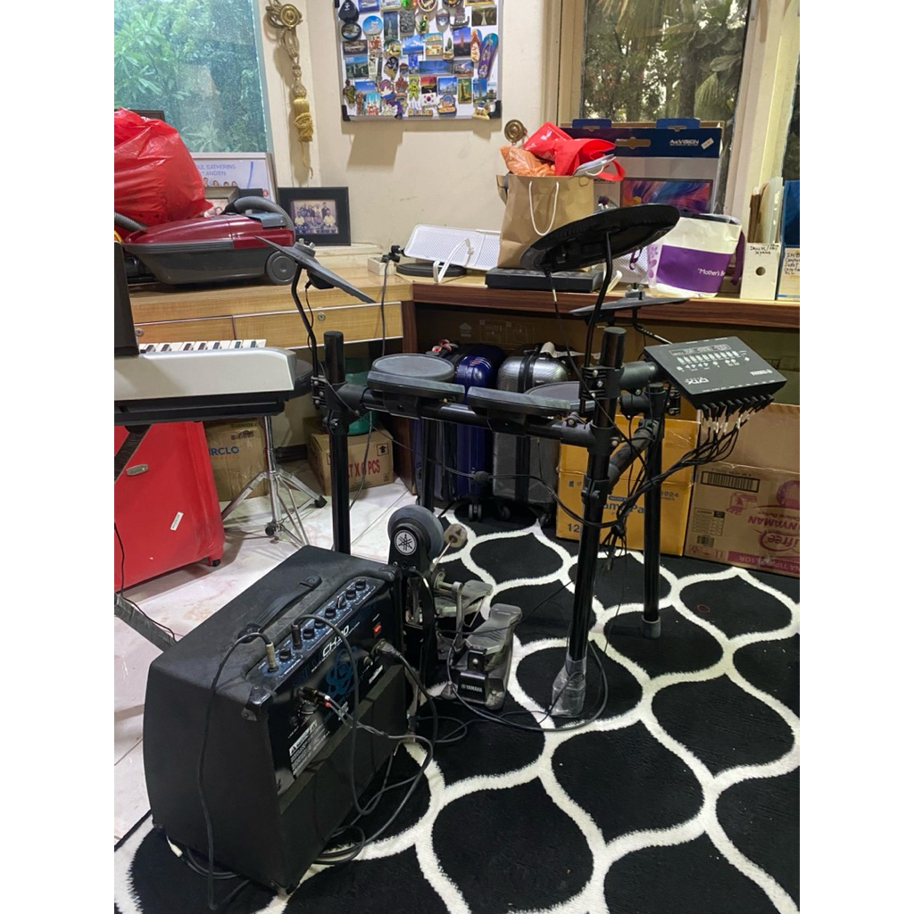 Yamaha DTX452K DTX 452K Electronic Drum Set  SECOND (sudah termasuk speaker)