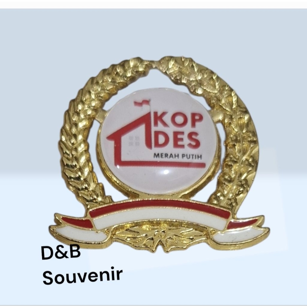 pin koperasi merah putih